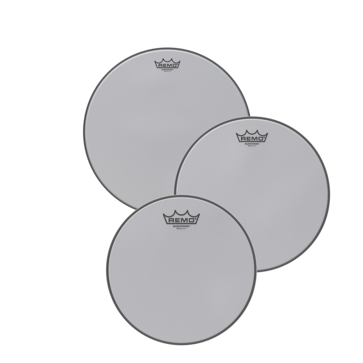 Remo Silentstroke Tom Pack - 10 12 16" Heads