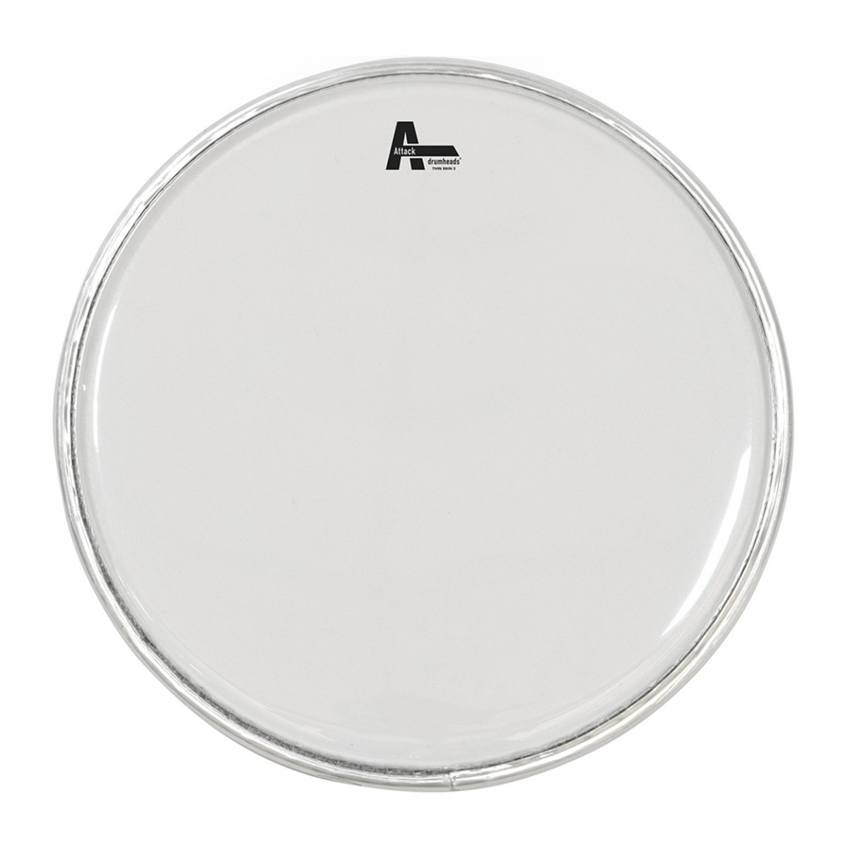 Attack 16" ThinSkin2 2Ply Medium Thin Clear Drum Head