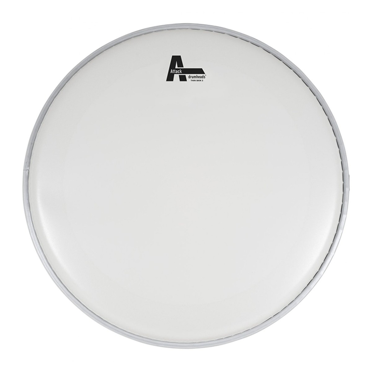 Attack 13" ThinSkin2 2Ply Medium Thin Coated White Drum Head