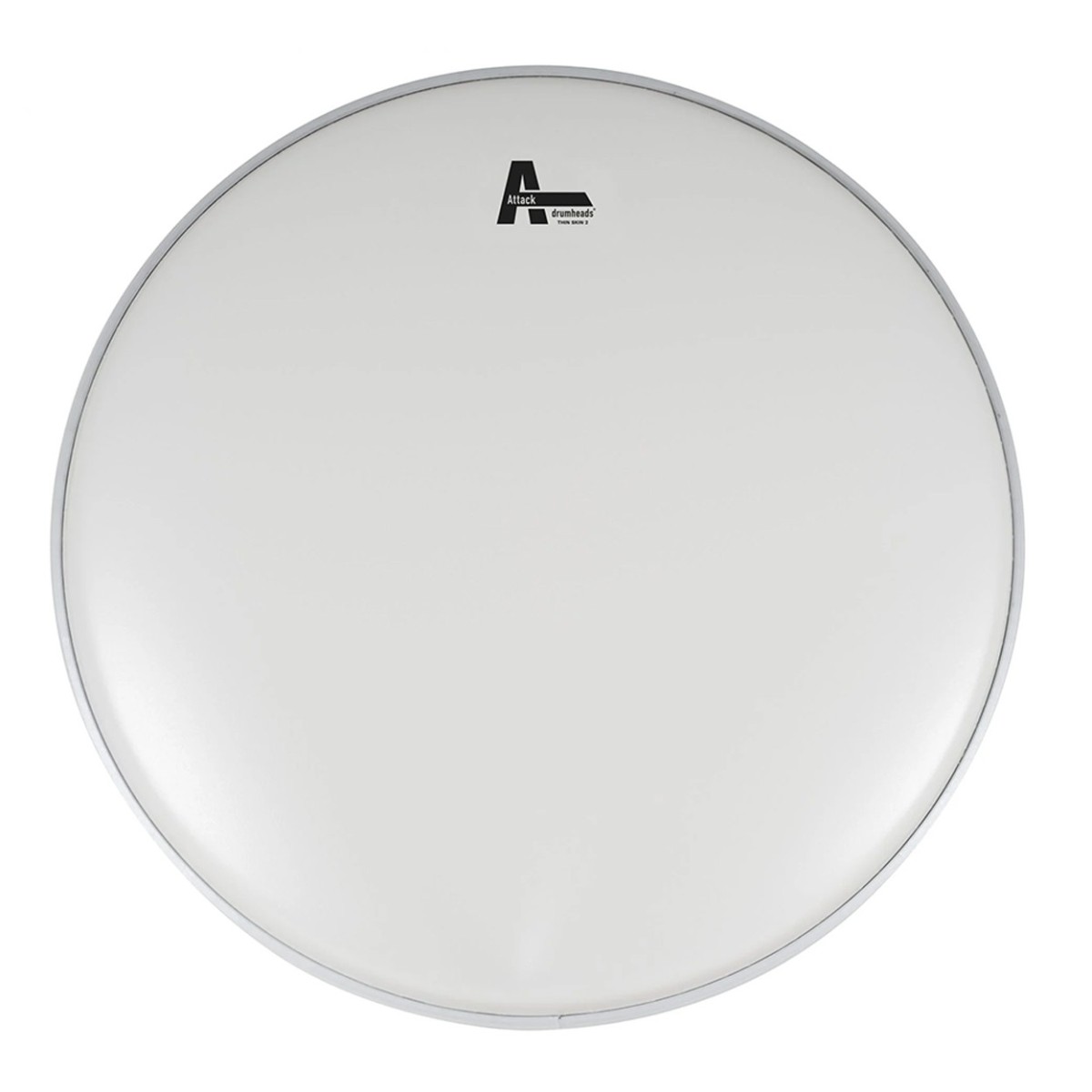 Attack 16" ThinSkin2 2Ply Medium Thin Coated White Drum Head