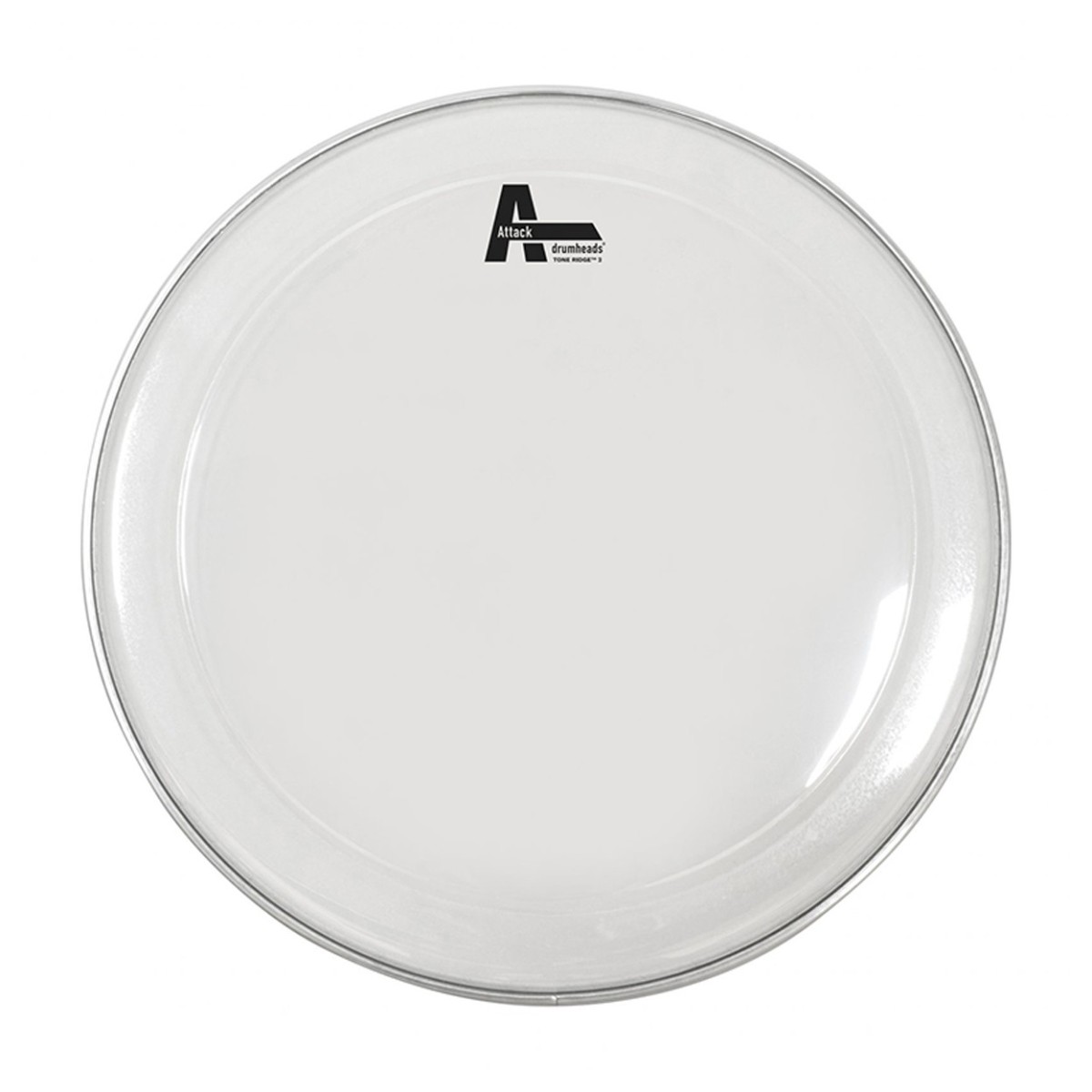Attack 14" ToneRidge2 2Ply Medium Clear Drum Head