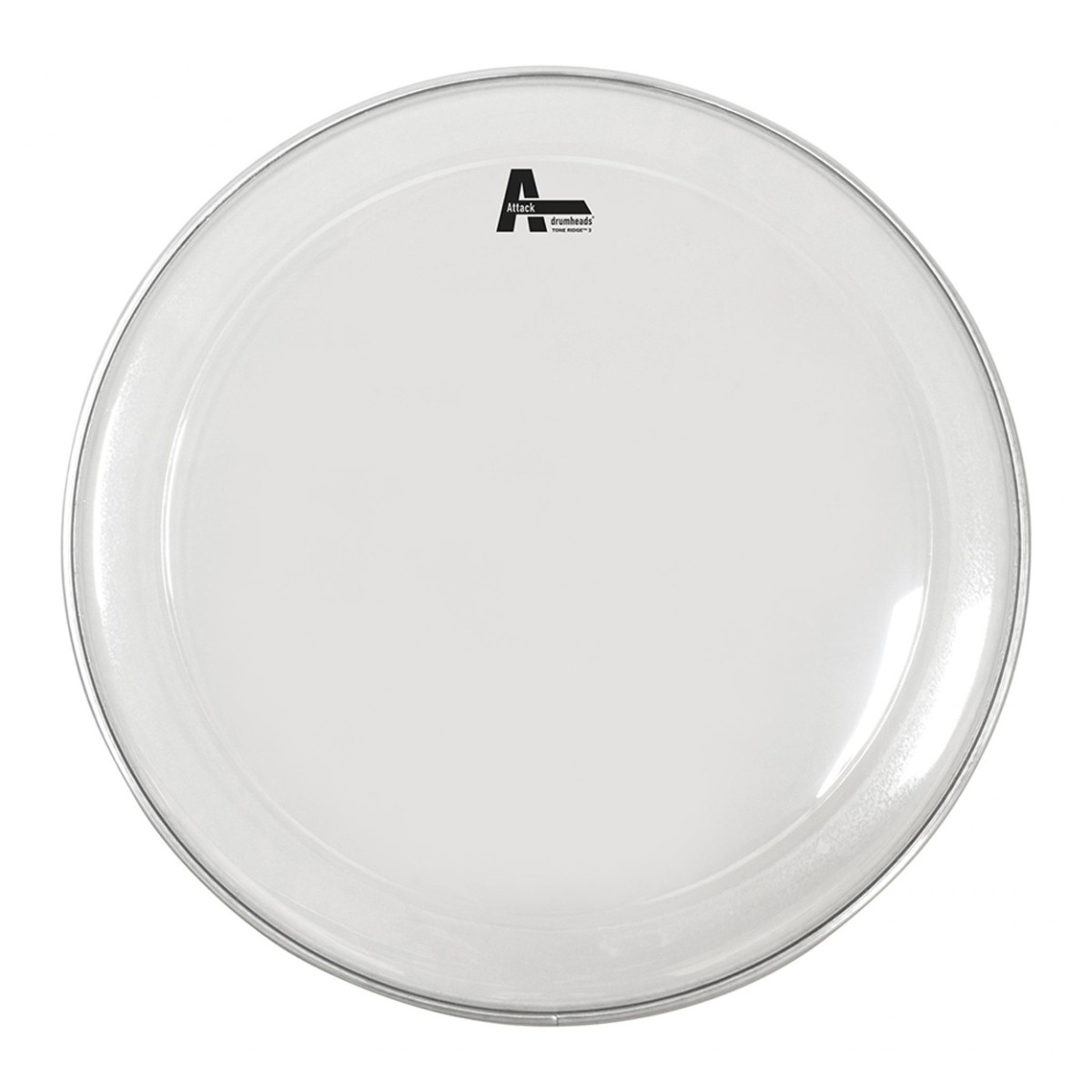 Attack 16" ToneRidge2 2Ply Medium Clear Drum Head