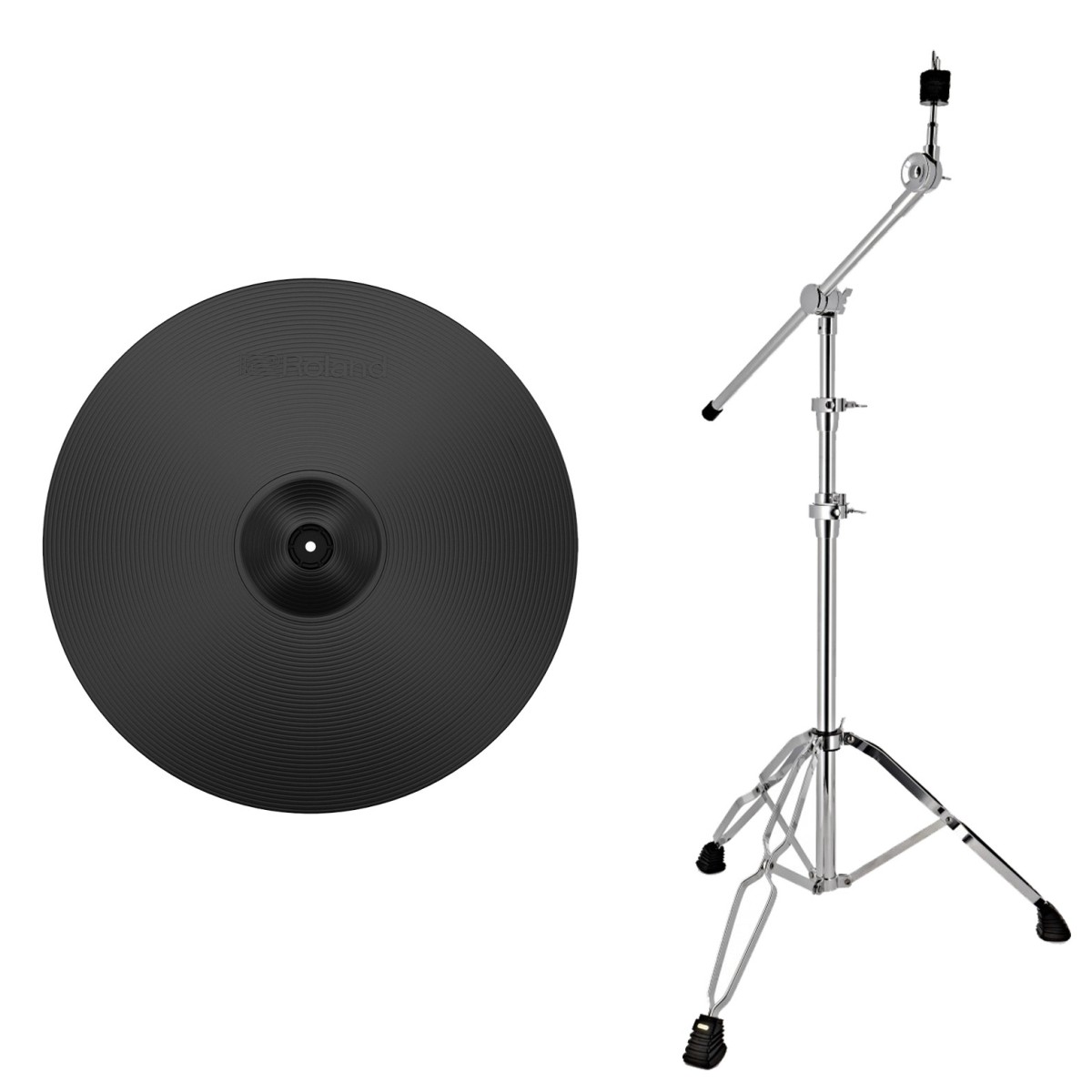 Roland CY-18DR V-Cymbal Digital Ride with Boom Stand