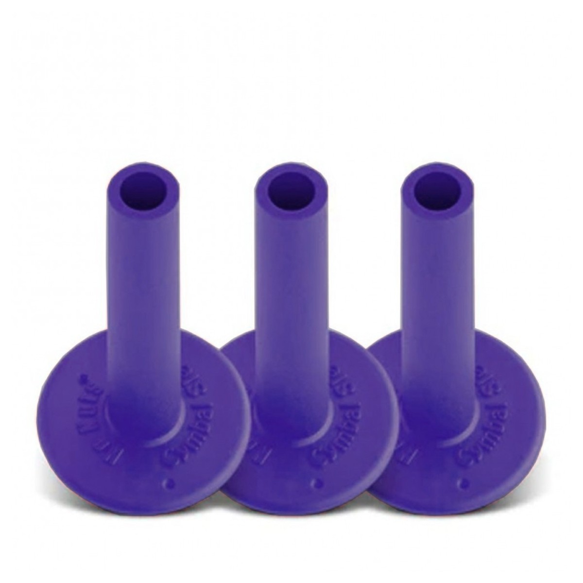 No Nuts Cymbal Sleeves 3pk Purple