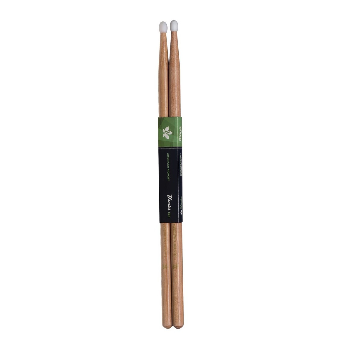 Stagg V Series Hickory 5B Drumsticks Nylon Tip