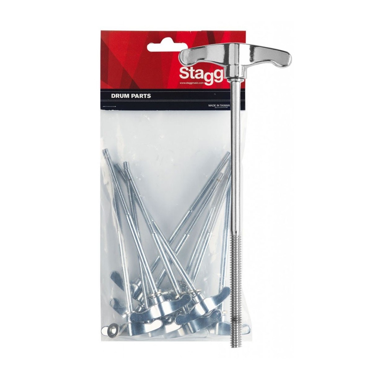 Stagg Bass Drum Tension Rods 10pc