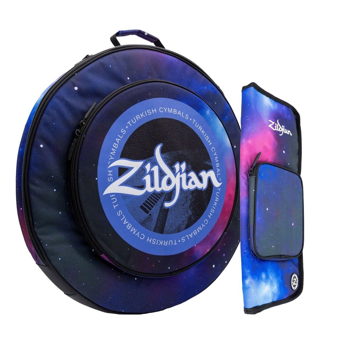 Zildjian 20 Student Cymbal Backpack & Stick Bag Purple Galaxy