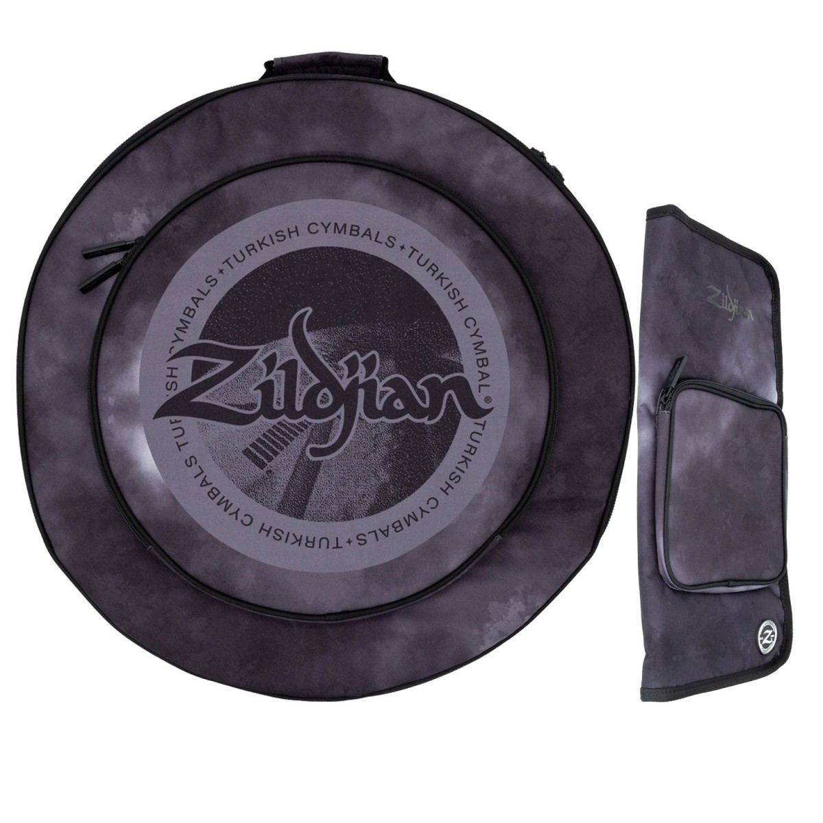 Zildjian 20 Student Cymbal Backpack & Stick Bag Black Raincloud