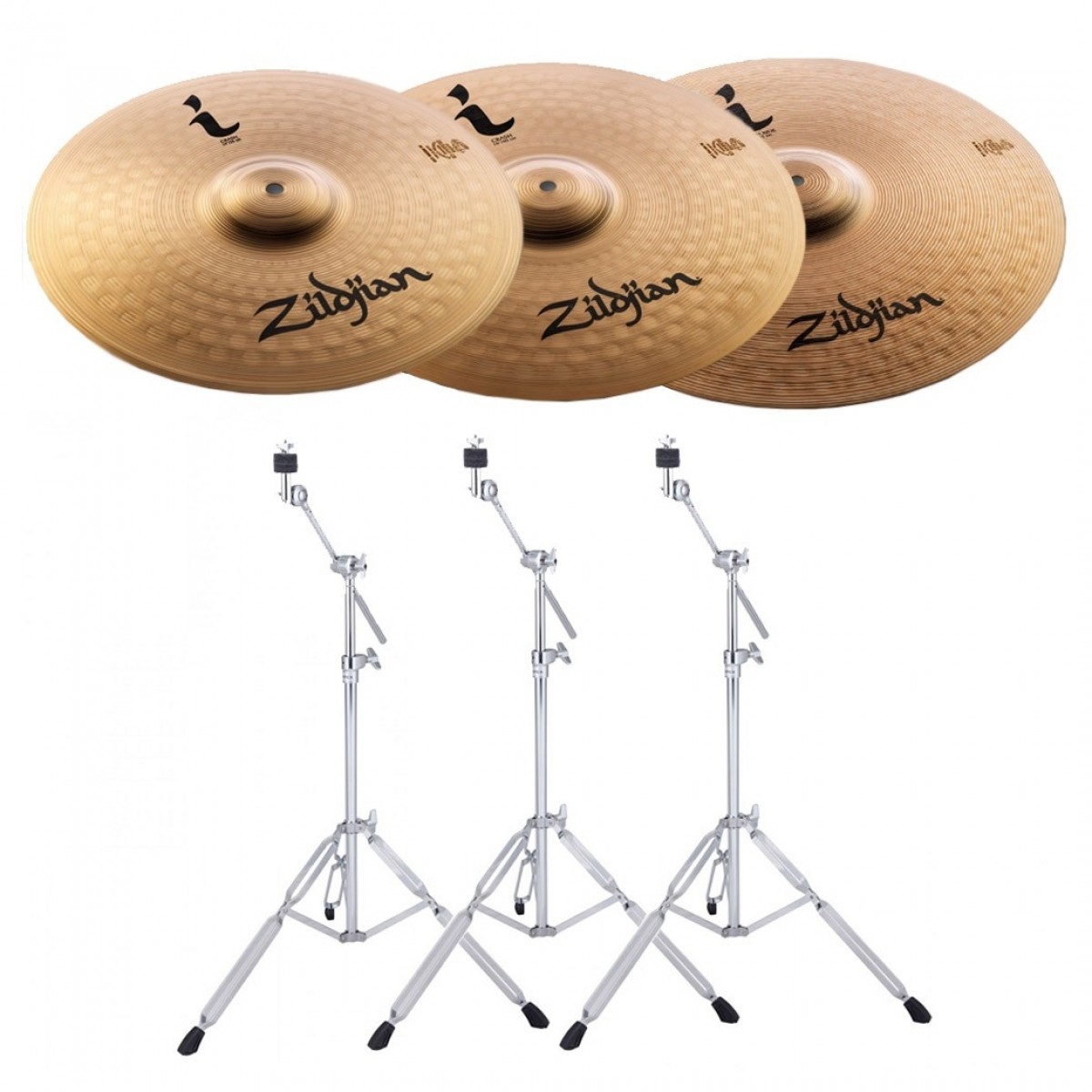 Zildjian I Family Crash Set with Stands