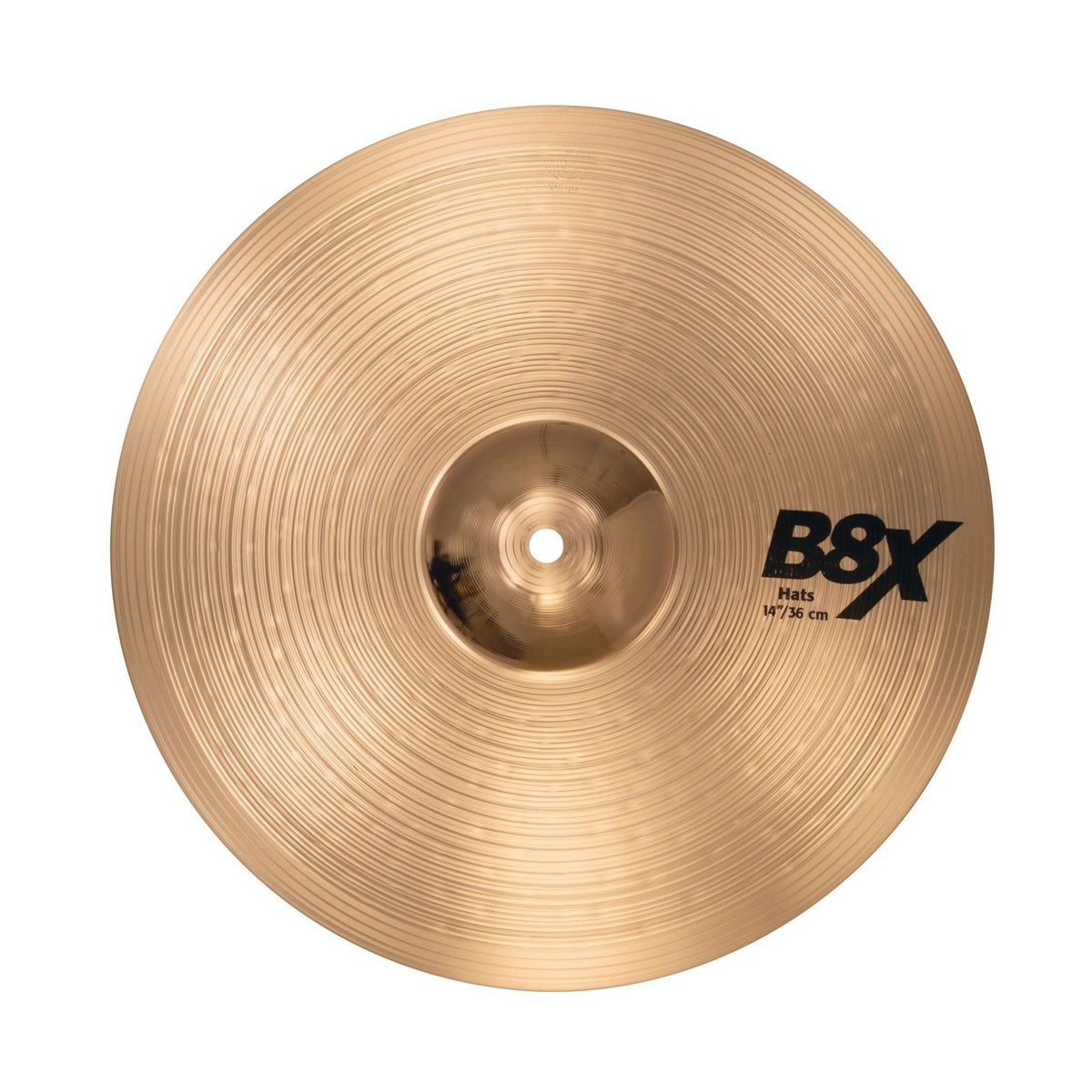 Sabian B8X 14 Hi-Hat Cymbals Natural