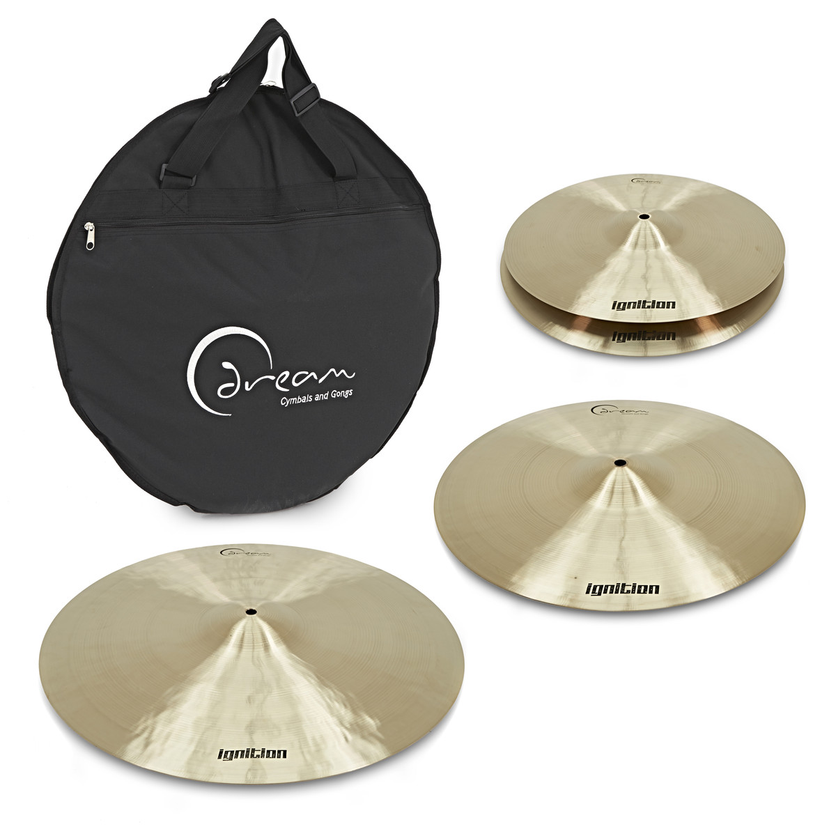 Dream Cymbals Ignition Series 3 Piece Cymbal Pack