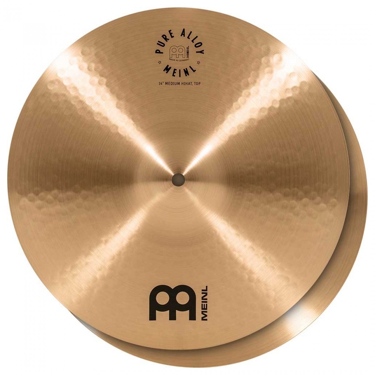 Meinl Pure Alloy 14" Medium Hi-Hat Cymbal Pair