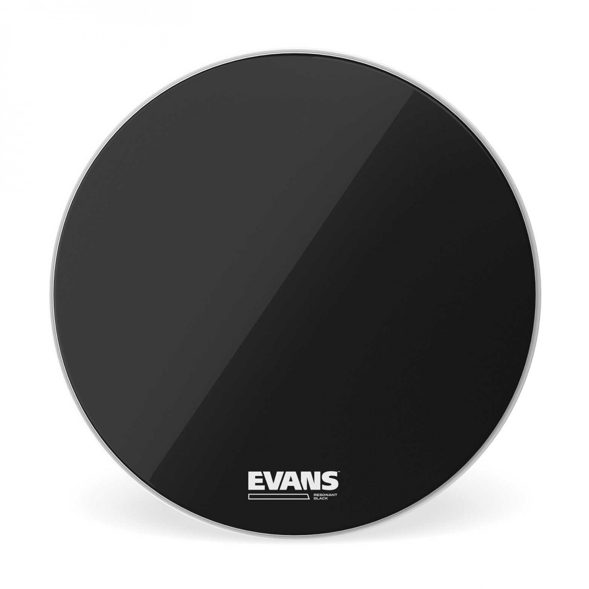 Evans Resonant Black Bass Drum Head 22"