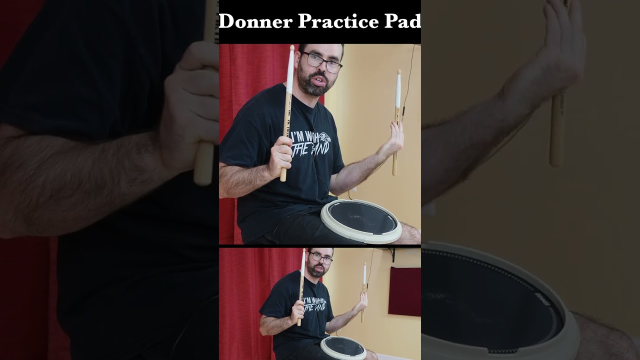 Pro Drummer tests a Donner Practice Pad