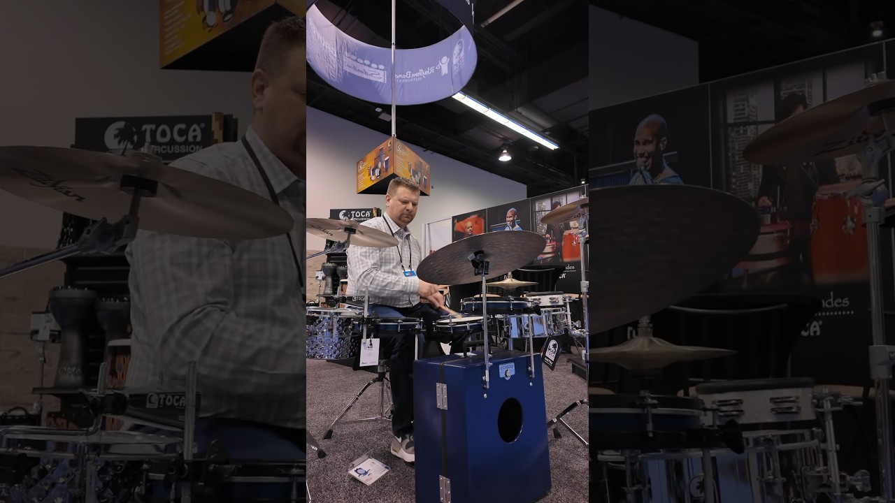 This drum kit thinks outside the box
