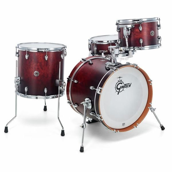 Gretsch Catalina Jazz 18" Acoustic Drum Kit in Satin Antique Fade - Image 5