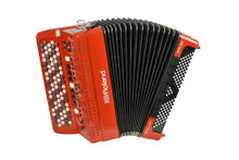 Roland FR4x V-Accordion (Button Type) in Red - Image 2