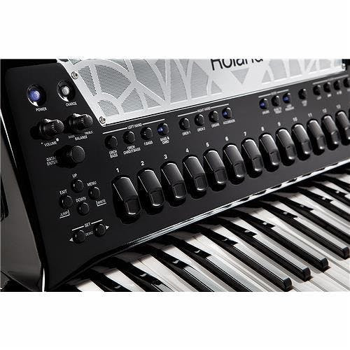 Roland Flagship V-Accordion FR-8X in Black - Keyboard Style - Image 5