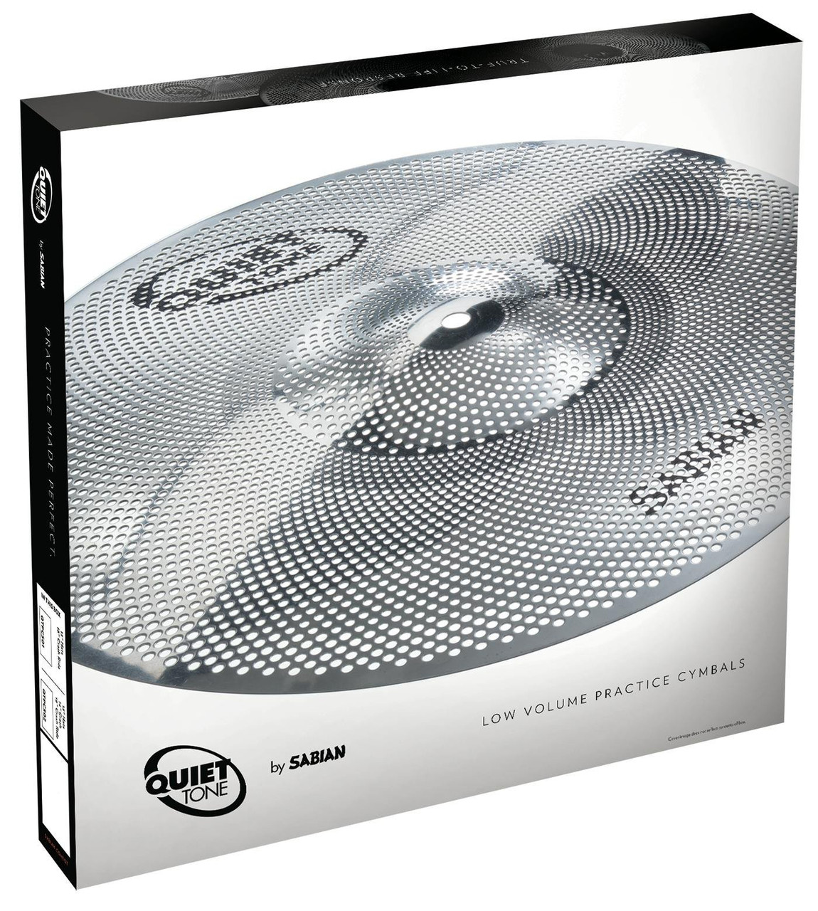 SABIAN Quiet Tone Practice Cymbal Set 13" 14" 18" - Image 5