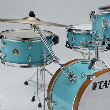 Tama Club Jam 4-piece Acoustic Shell Pack in Aqua Blue - Image 6
