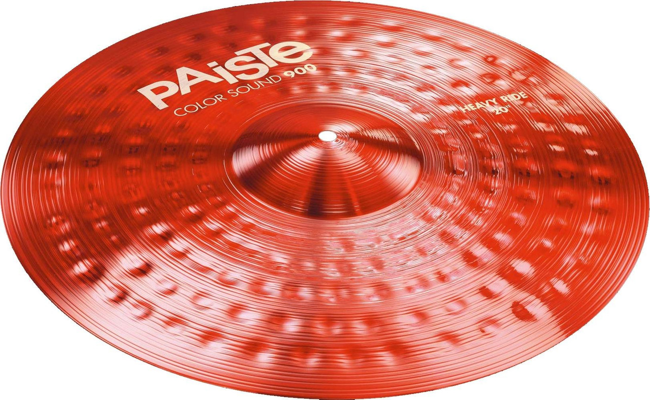 Paiste Color Sound 900 Red 20 Ride Cymbal - Image 5