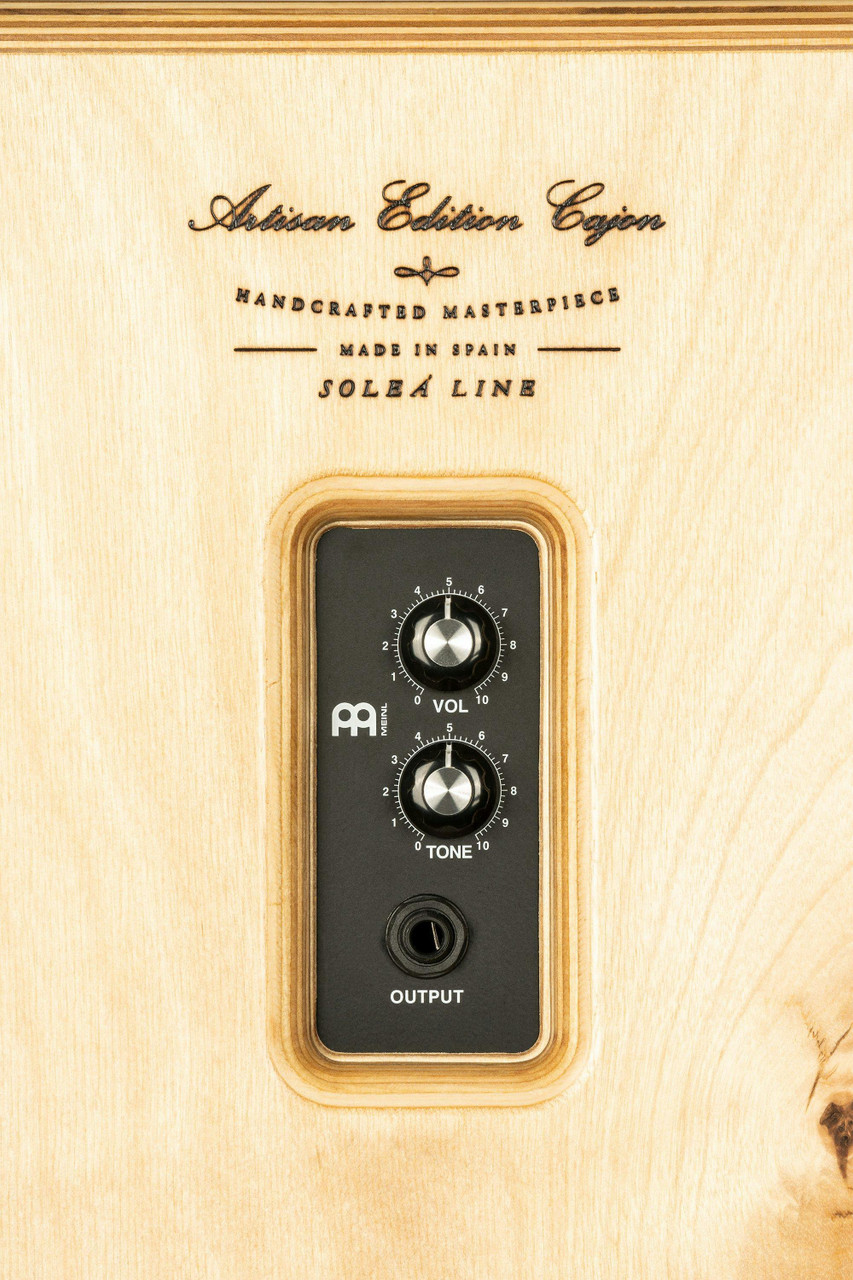 Meinl Artisan Edition Pickup Cajon, Dark Olive Burst - Image 5