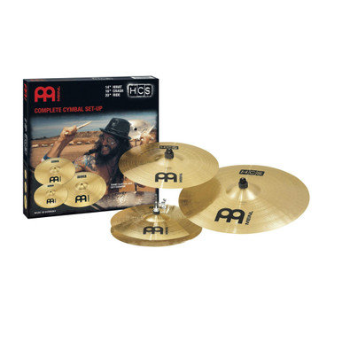 Meinl HCS Series 14" Hi Hat 16" Crash 20" Ride Pack