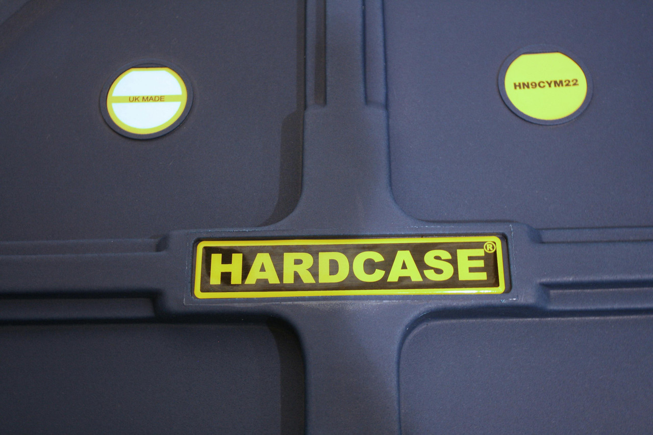 Hardcase 22" Cymbal Case in Dark Blue with Dividers Included - Image 5
