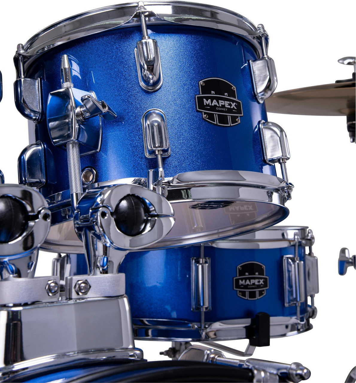 Mapex Comet 20" Acoustic Drum Kit in Indigo Blue