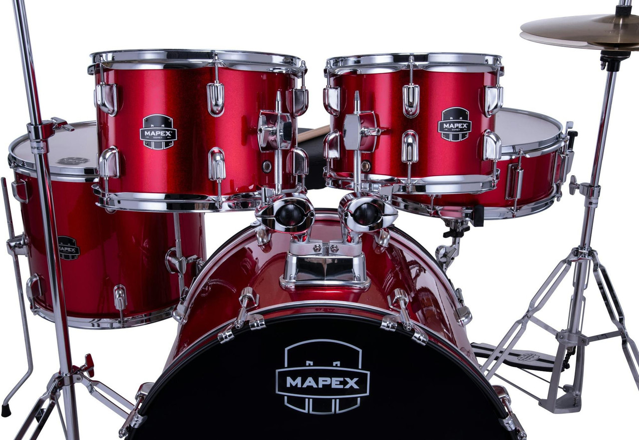 Mapex Comet 18" Acoustic Drum Kit in Infra Red - Image 5