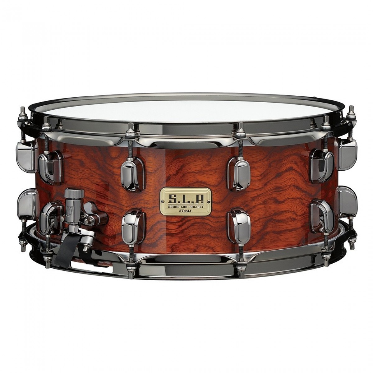 Tama SLP 14 x 6 G-Bubinga Snare Drum Natural Quilted Bubinga
