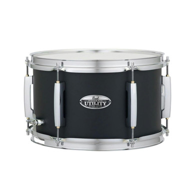 Pearl Modern Utility 12x7 Snare Drum in Black Ice
