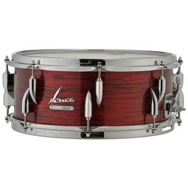 Sonor Vintage 14x5.75 Snare Drum in Vintage Red Oyster