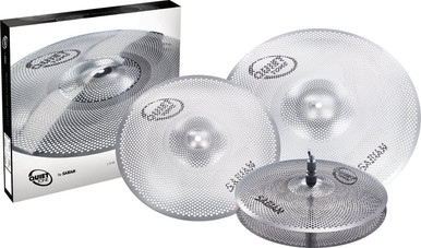 SABIAN Quiet Tone Practice Cymbal Set 13" 14" 18"