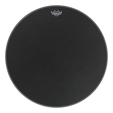 Remo Powerstroke 3 Black Suede Bass Drum Head - 24"