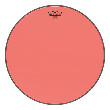 Remo Emperor Colortone Batter Drum Head - Red - 18"