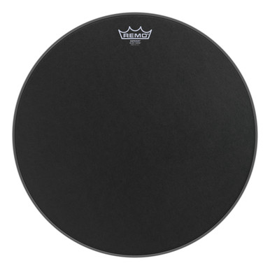Remo 18" Black Suede Emperor Tom / Floor Tom Head