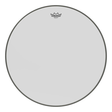 Remo 24" Ambassador Smooth White Bass Drum Head