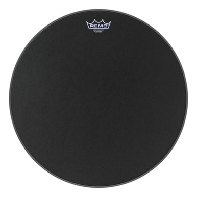 Remo 18" Black Suede Ambassador Snare / Floor Tom Head