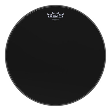 Remo 15" Ebony Ambassador Tom / Snare / Floor Tom Head