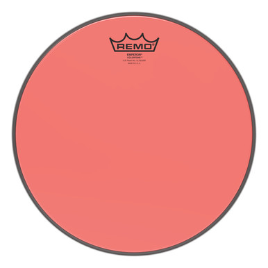 Remo Emperor Colortone Batter Drum Head - Red - 12"