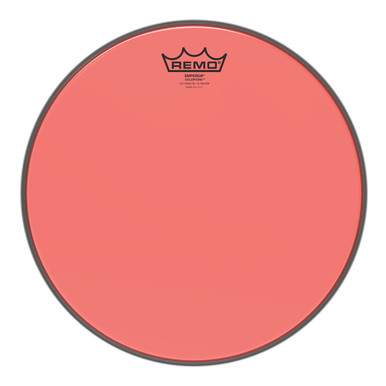 Remo Emperor Colortone Batter Drum Head - Red - 13"