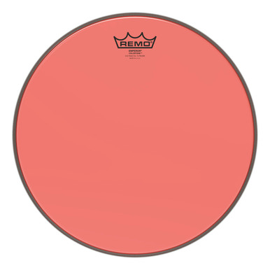 Remo Emperor 14" Colortone Batter Drum Head in Red