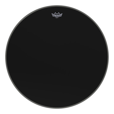 Remo 26" Ebony Ambassador Bass Drum Head