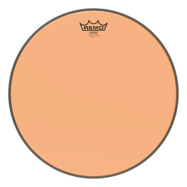 Remo Emperor Colortone Batter Drum Head - Orange - 15"