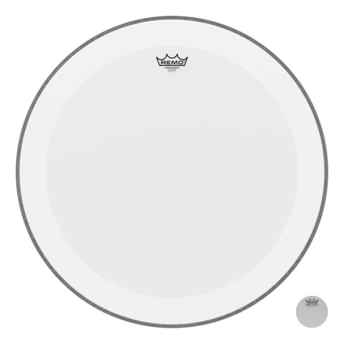 Remo Powerstroke 4 Coated Bass Drum Head with Double Layer - 24"