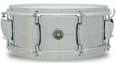 Gretsch Brooklyn 14x6.5 Chrome Over Brass Snare Drum
