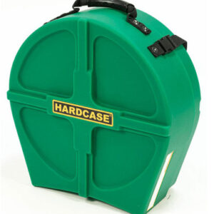 Hardcase Fully Lined 12" Snare Drum Case in Dark Green