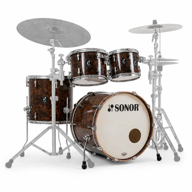 Sonor Momentum 18" Acoustic Shell Pack in California Burl