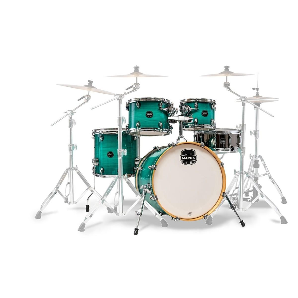 Mapex Armory 20" Fusion Acoustic Shell Pack in Jade Stone Burst - Image 5